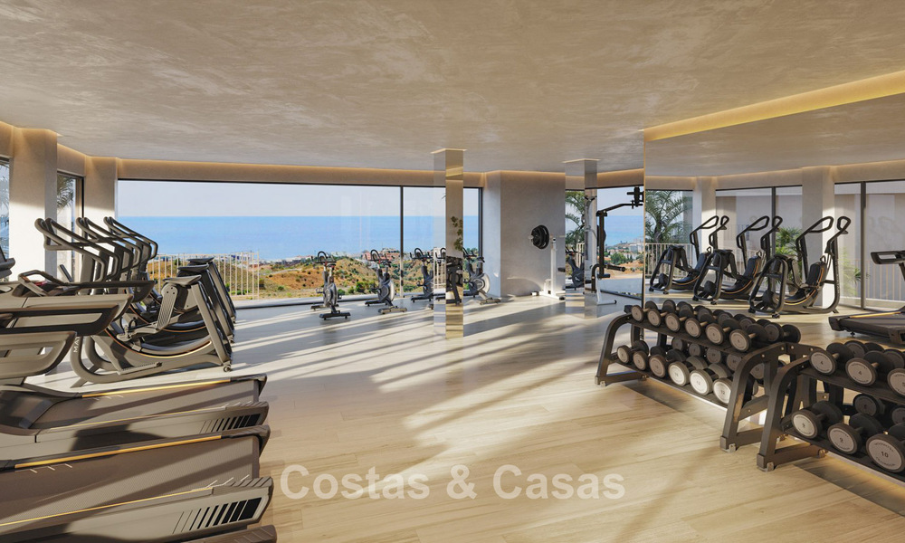 Modern, luxury new-build apartments with breathtaking sea views for sale in Fuengirola, Costa del Sol 798993