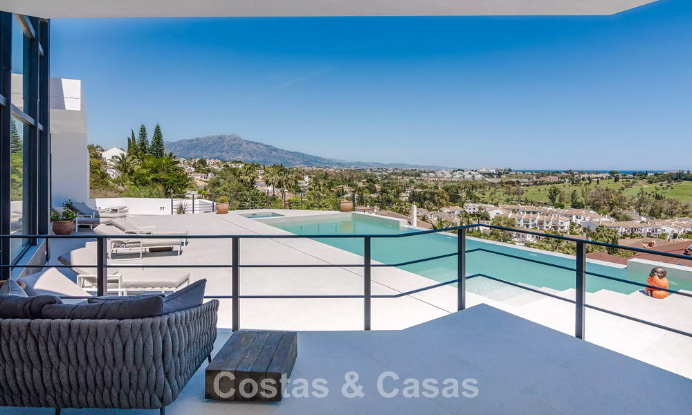 Advanced luxury villa with panoramic sea views for sale in the hills of Marbella - Benahavís 798927