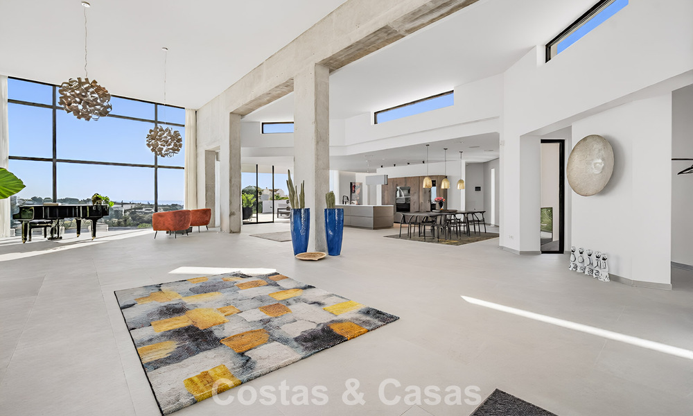 Advanced luxury villa with panoramic sea views for sale in the hills of Marbella - Benahavís 798937