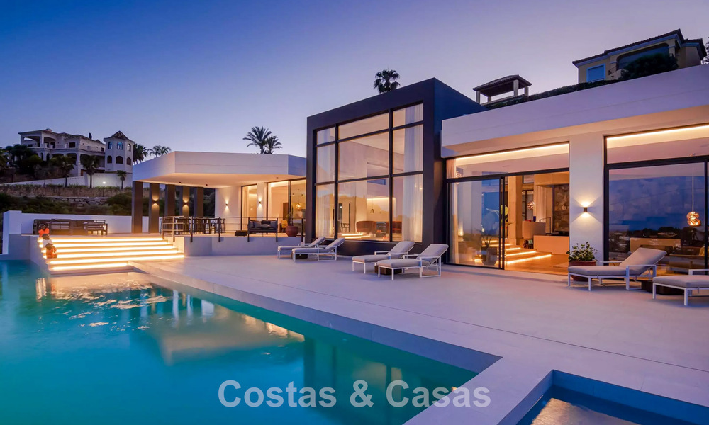 Advanced luxury villa with panoramic sea views for sale in the hills of Marbella - Benahavís 798945