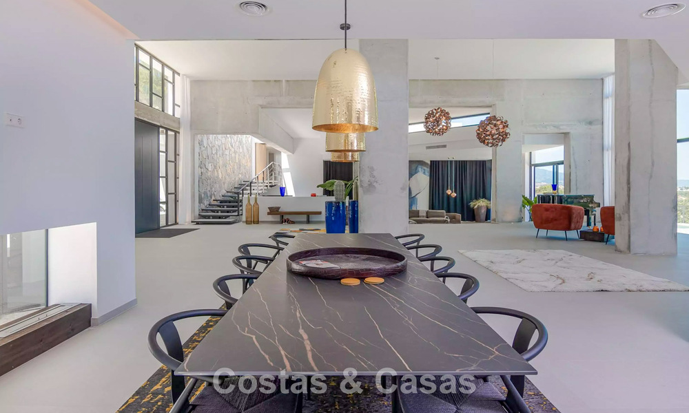 Advanced luxury villa with panoramic sea views for sale in the hills of Marbella - Benahavís 798946