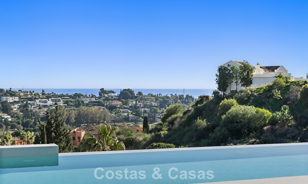 Advanced luxury villa with panoramic sea views for sale in the hills of Marbella - Benahavís 798953