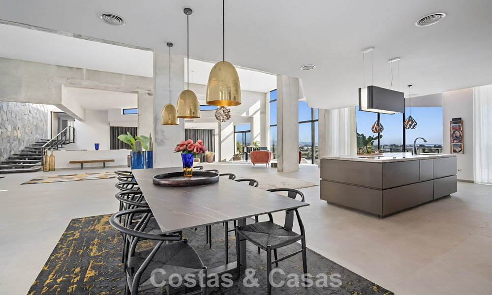 Advanced luxury villa with panoramic sea views for sale in the hills of Marbella - Benahavís 798966