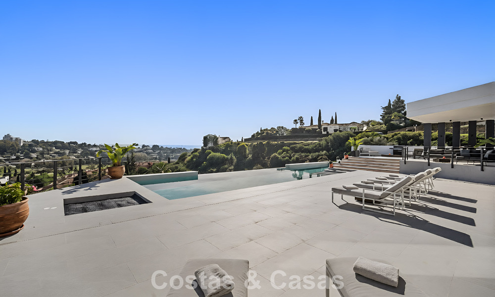 Advanced luxury villa with panoramic sea views for sale in the hills of Marbella - Benahavís 798967