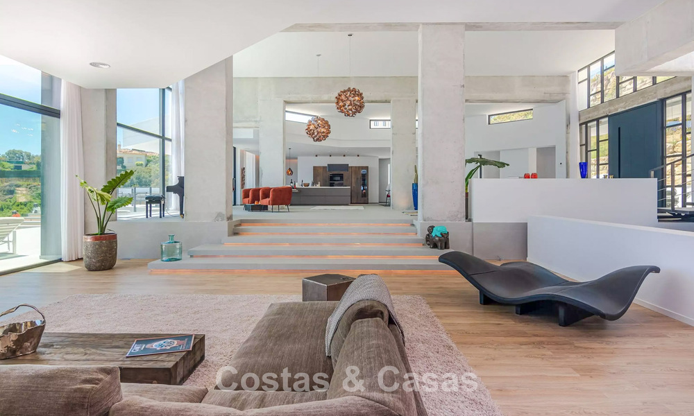 Advanced luxury villa with panoramic sea views for sale in the hills of Marbella - Benahavís 798975