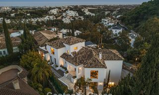 Royal villa in a contemporary Mediterranean architectural style for sale in a gated community in Marbella - Benahavís 799060 