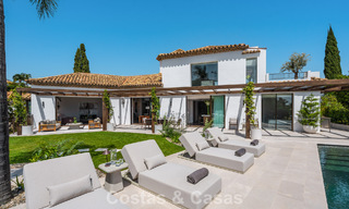 Royal villa in a contemporary Mediterranean architectural style for sale in a gated community in Marbella - Benahavís 799082 