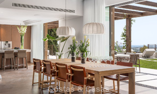 Royal villa in a contemporary Mediterranean architectural style for sale in a gated community in Marbella - Benahavís 799086 