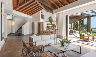 Royal villa in a contemporary Mediterranean architectural style for sale in a gated community in Marbella - Benahavís 799090 