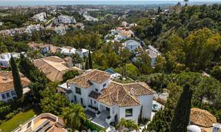 Royal villa in a contemporary Mediterranean architectural style for sale in a gated community in Marbella - Benahavís 799093 