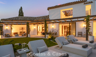 Royal villa in a contemporary Mediterranean architectural style for sale in a gated community in Marbella - Benahavís 799095 