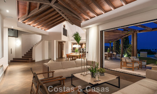 Royal villa in a contemporary Mediterranean architectural style for sale in a gated community in Marbella - Benahavís 799098 