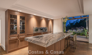 Royal villa in a contemporary Mediterranean architectural style for sale in a gated community in Marbella - Benahavís 799099 