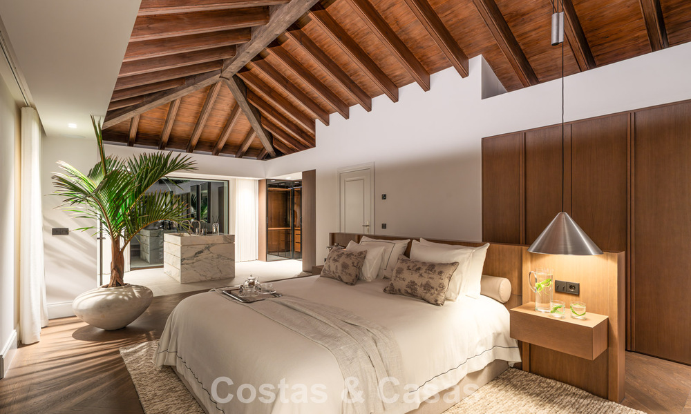 Royal villa in a contemporary Mediterranean architectural style for sale in a gated community in Marbella - Benahavís 799100