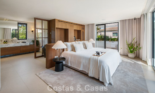 Turnkey, contemporary Mediterranean villa for sale, bordering Las Brisas Golf in Nueva Andalucía, Marbella 799107 