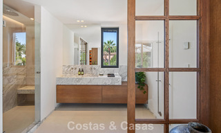 Turnkey, contemporary Mediterranean villa for sale, bordering Las Brisas Golf in Nueva Andalucía, Marbella 799109 