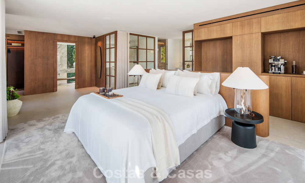 Turnkey, contemporary Mediterranean villa for sale, bordering Las Brisas Golf in Nueva Andalucía, Marbella 799110