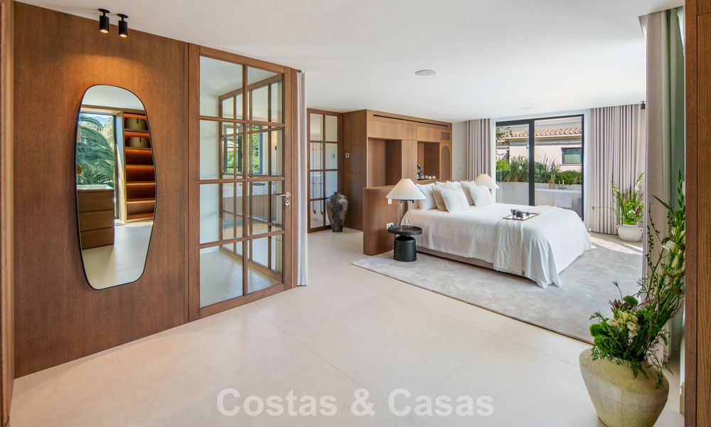 Turnkey, contemporary Mediterranean villa for sale, bordering Las Brisas Golf in Nueva Andalucía, Marbella 799111