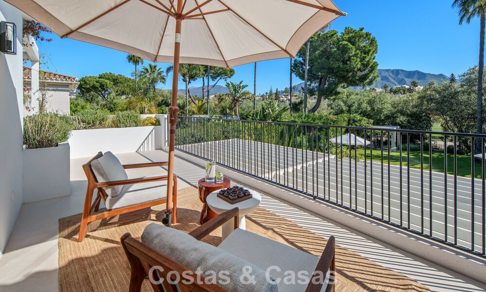 Turnkey, contemporary Mediterranean villa for sale, bordering Las Brisas Golf in Nueva Andalucía, Marbella 799114