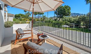 Turnkey, contemporary Mediterranean villa for sale, bordering Las Brisas Golf in Nueva Andalucía, Marbella 799114 