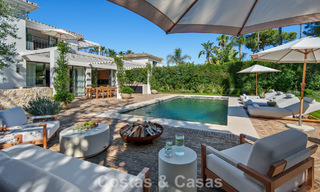 Turnkey, contemporary Mediterranean villa for sale, bordering Las Brisas Golf in Nueva Andalucía, Marbella 799126 