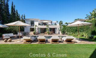 Turnkey, contemporary Mediterranean villa for sale, bordering Las Brisas Golf in Nueva Andalucía, Marbella 799128 