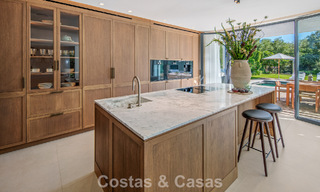 Turnkey, contemporary Mediterranean villa for sale, bordering Las Brisas Golf in Nueva Andalucía, Marbella 799134 