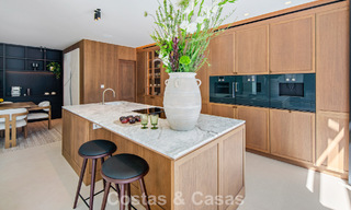 Turnkey, contemporary Mediterranean villa for sale, bordering Las Brisas Golf in Nueva Andalucía, Marbella 799137 
