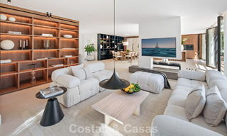 Turnkey, contemporary Mediterranean villa for sale, bordering Las Brisas Golf in Nueva Andalucía, Marbella 799141 