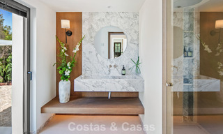 Turnkey, contemporary Mediterranean villa for sale, bordering Las Brisas Golf in Nueva Andalucía, Marbella 799145 