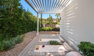 Turnkey, contemporary Mediterranean villa for sale, bordering Las Brisas Golf in Nueva Andalucía, Marbella 799146 