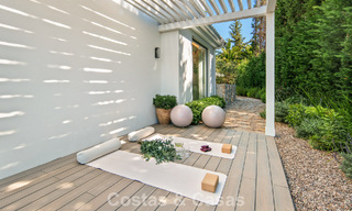 Turnkey, contemporary Mediterranean villa for sale, bordering Las Brisas Golf in Nueva Andalucía, Marbella 799147 