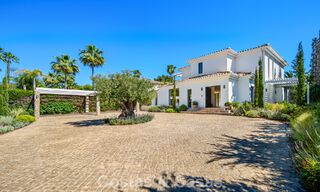 Turnkey, contemporary Mediterranean villa for sale, bordering Las Brisas Golf in Nueva Andalucía, Marbella 799148 