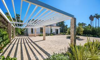 Turnkey, contemporary Mediterranean villa for sale, bordering Las Brisas Golf in Nueva Andalucía, Marbella 799149 
