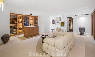 Turnkey, contemporary Mediterranean villa for sale, bordering Las Brisas Golf in Nueva Andalucía, Marbella 799150 
