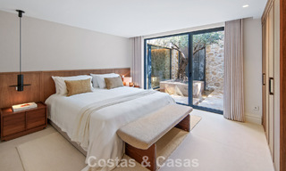 Turnkey, contemporary Mediterranean villa for sale, bordering Las Brisas Golf in Nueva Andalucía, Marbella 799154 