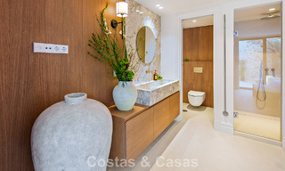 Turnkey, contemporary Mediterranean villa for sale, bordering Las Brisas Golf in Nueva Andalucía, Marbella 799155 