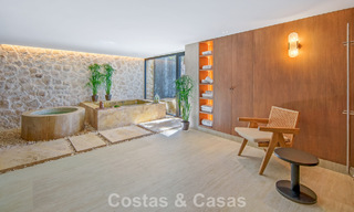 Turnkey, contemporary Mediterranean villa for sale, bordering Las Brisas Golf in Nueva Andalucía, Marbella 799159 