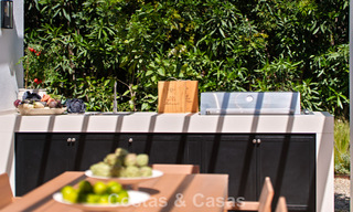 Turnkey, contemporary Mediterranean villa for sale, bordering Las Brisas Golf in Nueva Andalucía, Marbella 799168 