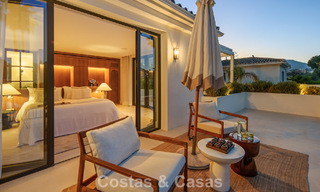 Turnkey, contemporary Mediterranean villa for sale, bordering Las Brisas Golf in Nueva Andalucía, Marbella 799179 