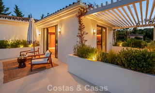 Turnkey, contemporary Mediterranean villa for sale, bordering Las Brisas Golf in Nueva Andalucía, Marbella 799180 