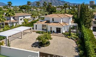 Turnkey, contemporary Mediterranean villa for sale, bordering Las Brisas Golf in Nueva Andalucía, Marbella 799184 