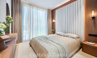 High-end beachside villa with rooftop terrace and jacuzzi with sea views for sale east of Marbella Centre 799228 