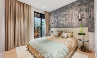 High-end beachside villa with rooftop terrace and jacuzzi with sea views for sale east of Marbella Centre 799233 