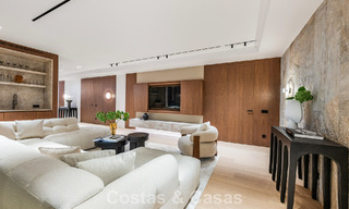 High-end beachside villa with rooftop terrace and jacuzzi with sea views for sale east of Marbella Centre 799249 