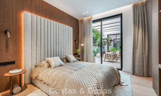 High-end beachside villa with rooftop terrace and jacuzzi with sea views for sale east of Marbella Centre 799259 