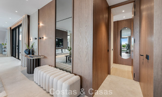 High-end beachside villa with rooftop terrace and jacuzzi with sea views for sale east of Marbella Centre 799261 