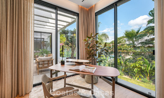 High-end beachside villa with rooftop terrace and jacuzzi with sea views for sale east of Marbella Centre 799263 