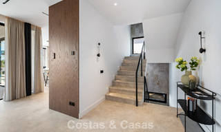 High-end beachside villa with rooftop terrace and jacuzzi with sea views for sale east of Marbella Centre 799271 