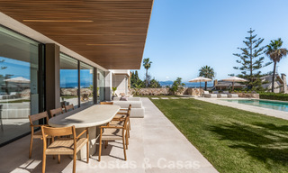 Modern luxury villa with breathtaking sea views for sale near Malaga West, Costa del Sol 799422 